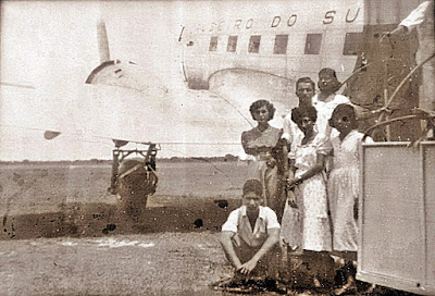 313 - Avião da Cruzeiro do Sul no Aeroporto de Canavieiras-BA