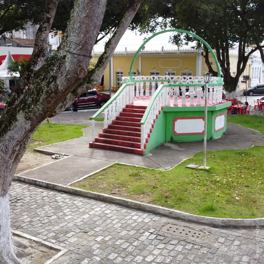Praça da Cesta Praias Canavieiras Bahia Brasil